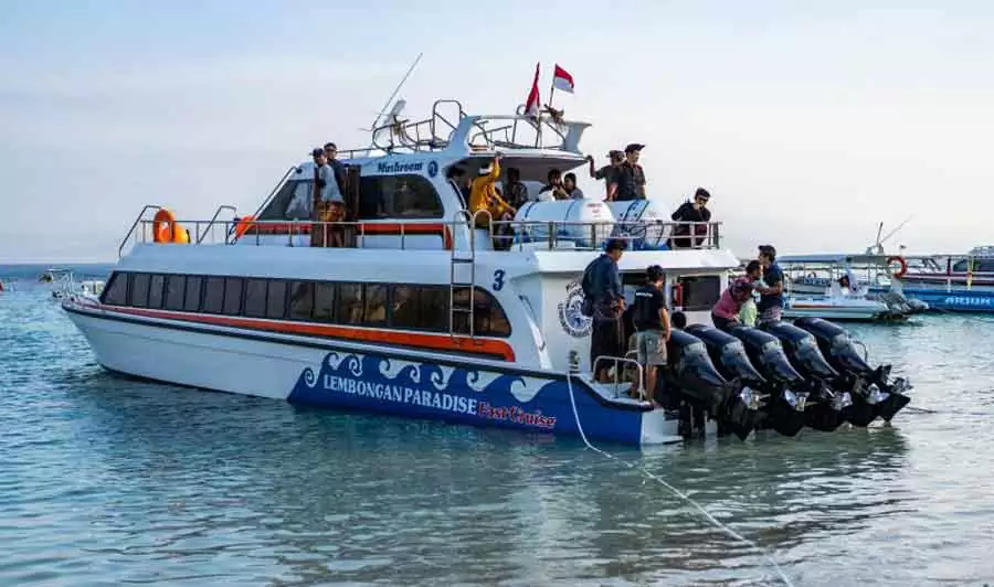 Transfer from Denpasar airport to Nusa Lembongan