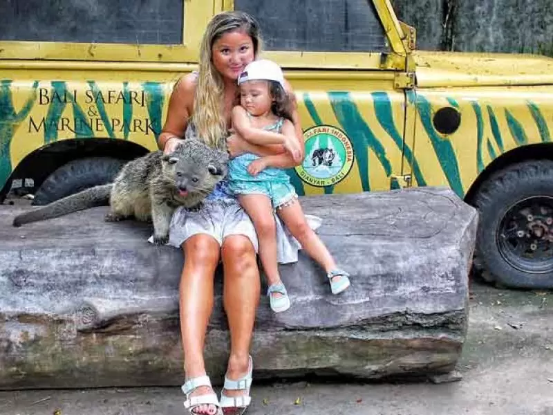 Bali Safari and Marine Park Jungle Hopper Package