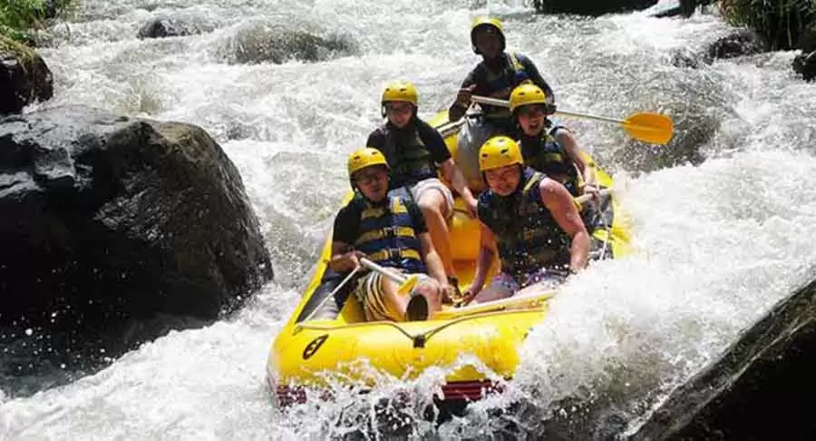 Bali White Water Rafting Telaga Waja River