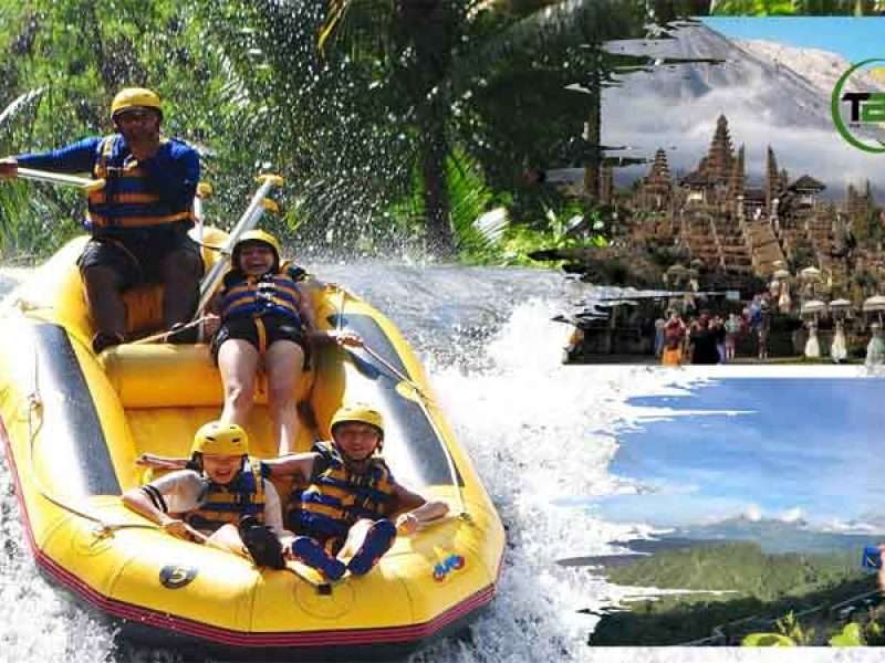 Bali White Water Rafting Besakih Kintamani Tour