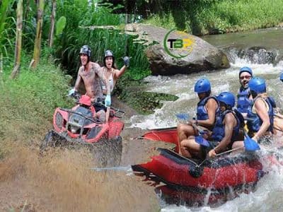 Bali White Water Rafting and ATV Ride Package