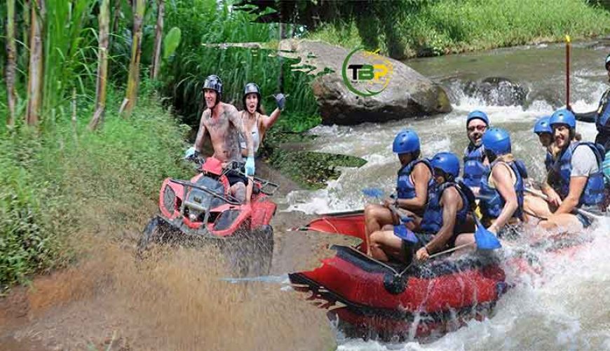 Bali White Water Rafting and ATV Ride Package