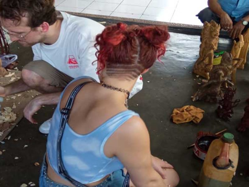 Wood Carving of Mas Ubud