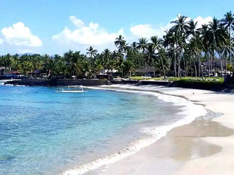 Candi Dasa Bali, Pretty Hill to Wonderful Beach