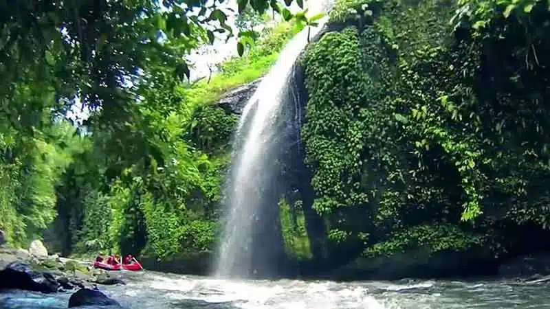 Beautifull Waterfall in Karangasem Bali