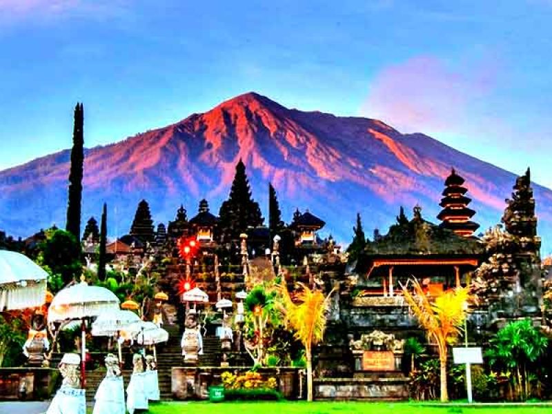 The Great Besakih Balinese Mother Temple