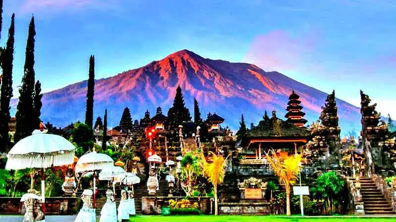 The Great Besakih Balinese Mother Temple