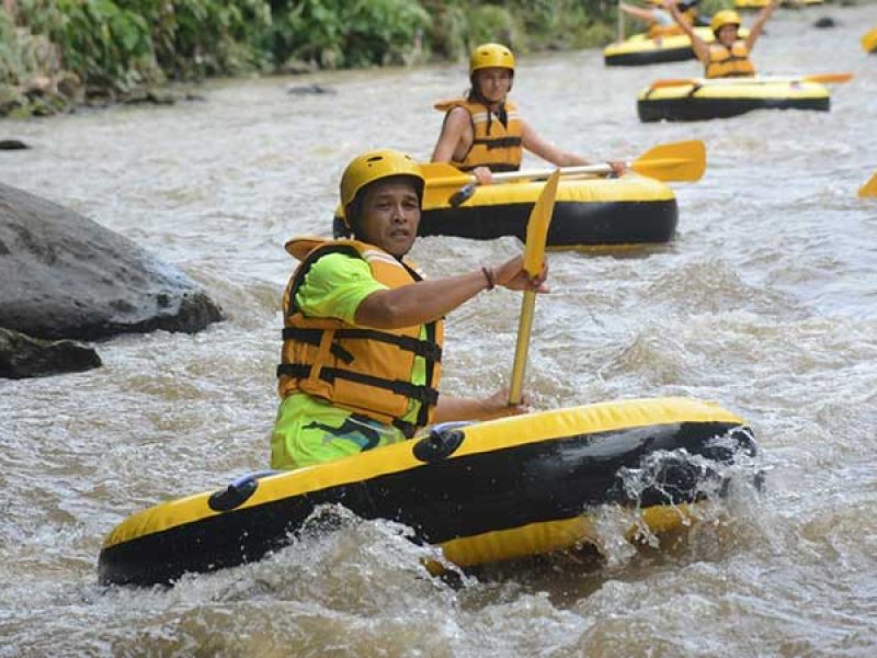 Wos River Tubing Adventure – Tubing Tour through Waterfall and Canyon