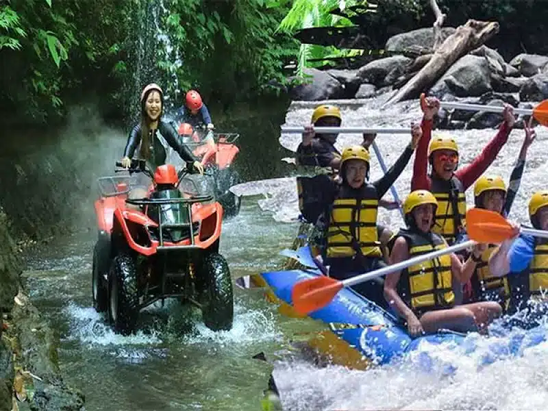 Ubud ATV Ride with River Rafting Adventure