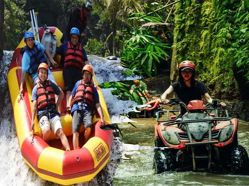 Telaga Waja Rafting and ATV Ride Package