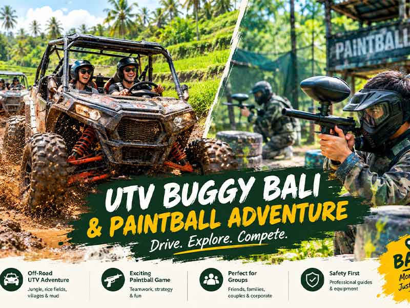 UTV Buggy Bali and Paintball Game
